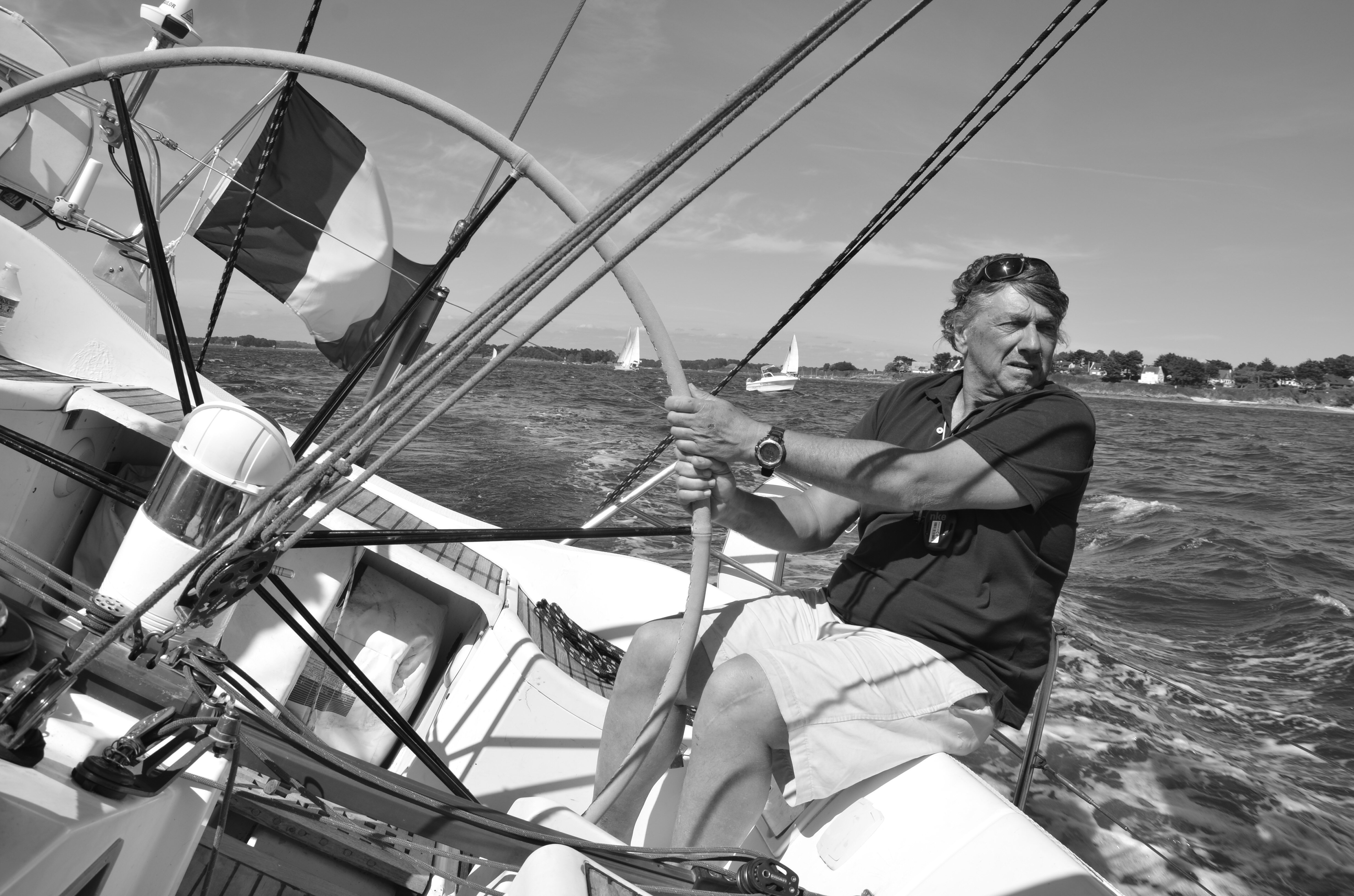 le skipper Jean Gillet